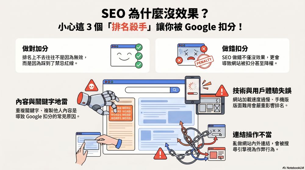 SEO的12個禁忌