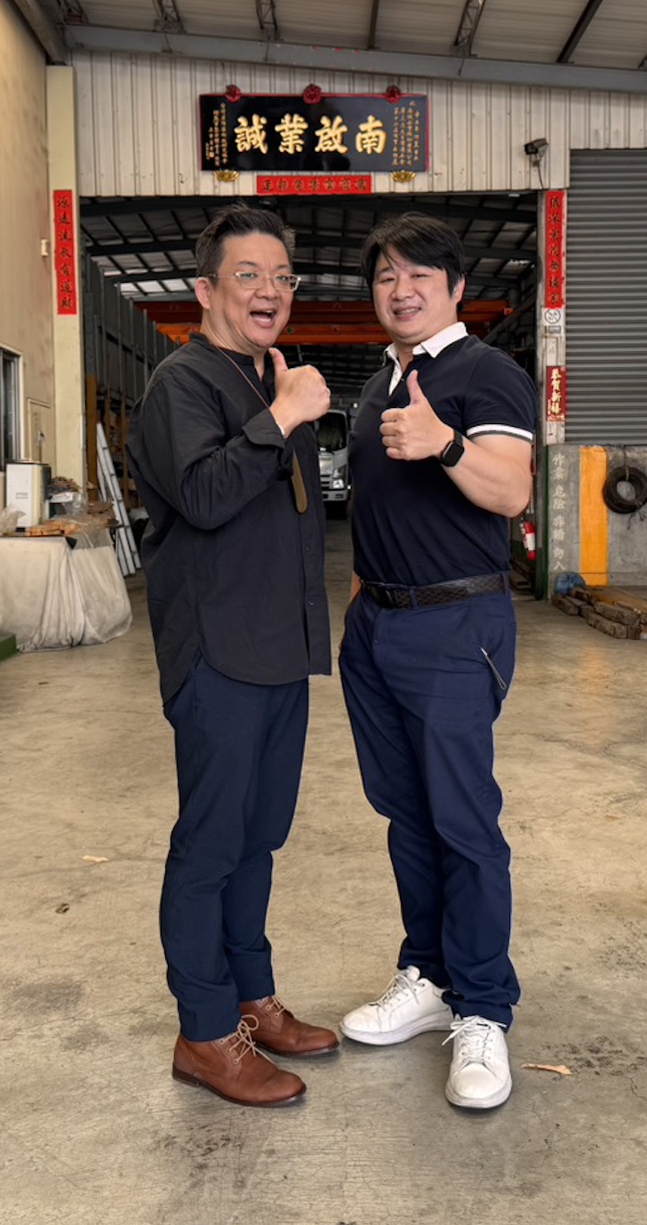 一路科技總經理黃震宇小胖老師拜訪南誠企業，進行金屬線材製造業 SEO GEO 與 GA4 網路行銷成效分析